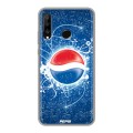 Дизайнерский силиконовый чехол для Huawei P30 Lite Pepsi