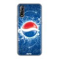 Дизайнерский силиконовый с усиленными углами чехол для Vivo V17 Neo Pepsi