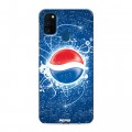 Дизайнерский силиконовый чехол для Samsung Galaxy M30s Pepsi