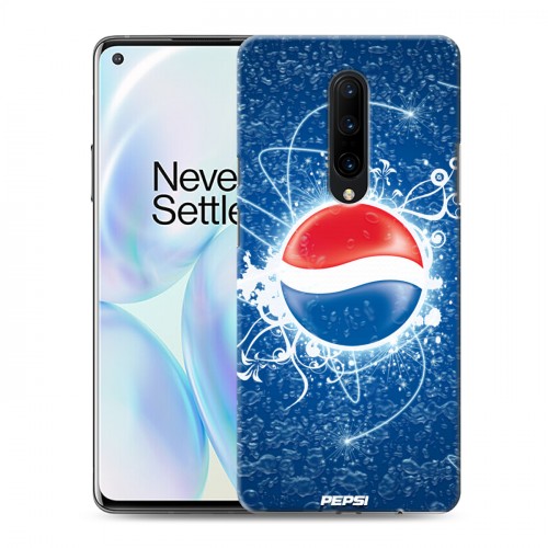 Дизайнерский пластиковый чехол для OnePlus 8 Pepsi