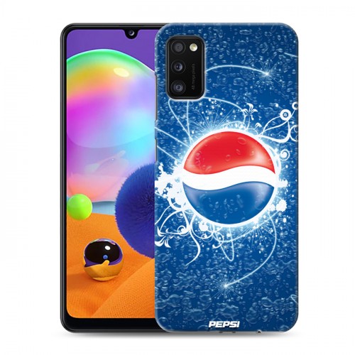 Дизайнерский силиконовый чехол для Samsung Galaxy A41 Pepsi