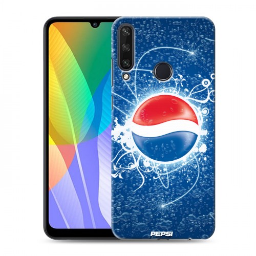 Дизайнерский пластиковый чехол для Huawei Y6p Pepsi