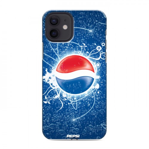 Дизайнерский силиконовый чехол для Iphone 12 Pepsi