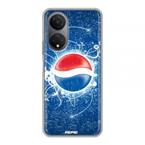 Дизайнерский силиконовый чехол для Huawei Honor X7 Pepsi