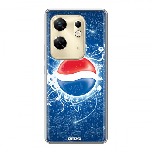 Дизайнерский пластиковый чехол для Infinix Zero 30 4G Pepsi