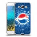 Дизайнерский пластиковый чехол для Samsung Galaxy E5 Pepsi