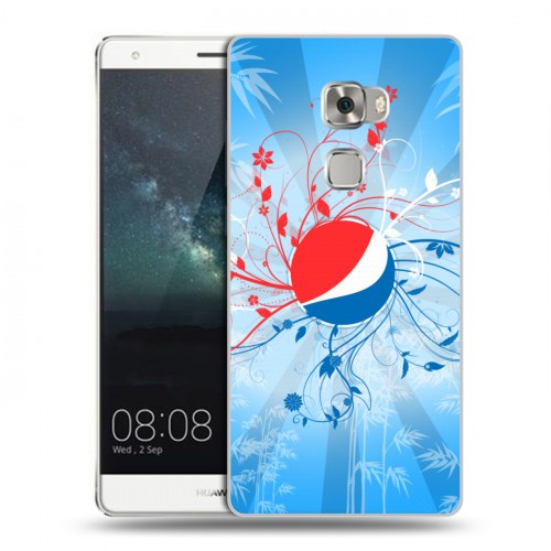 Дизайнерский пластиковый чехол для Huawei Mate S Pepsi