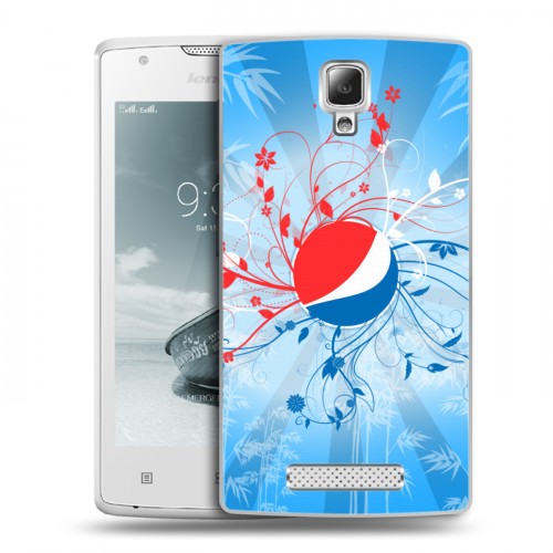 Дизайнерский пластиковый чехол для Lenovo A1000 Pepsi