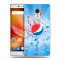 Дизайнерский пластиковый чехол для ZTE Blade X9 Pepsi