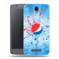 Дизайнерский силиконовый чехол для ZTE Blade L5 Pepsi