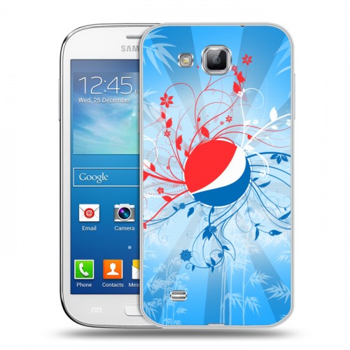 Дизайнерский пластиковый чехол для Samsung Galaxy Premier Pepsi