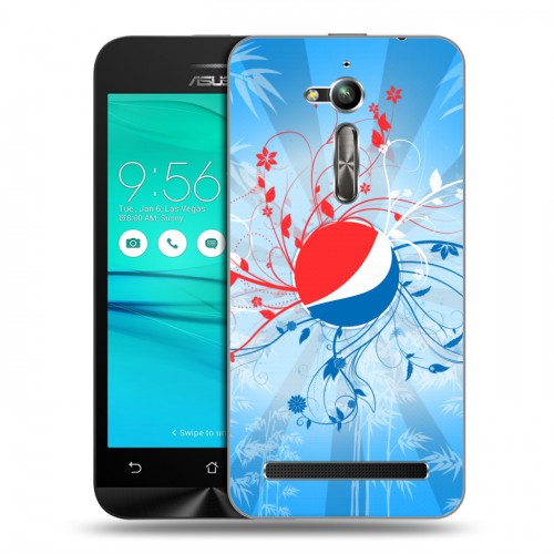 Дизайнерский пластиковый чехол для ASUS ZenFone Go ZB500KL Pepsi