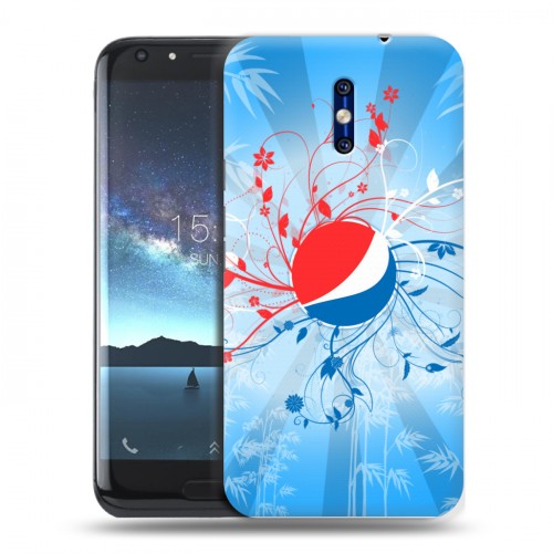 Дизайнерский силиконовый чехол для Doogee BL5000 Pepsi