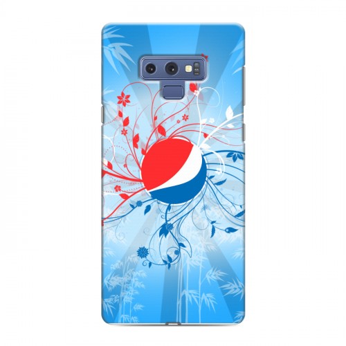 Дизайнерский силиконовый чехол для Samsung Galaxy Note 9 Pepsi