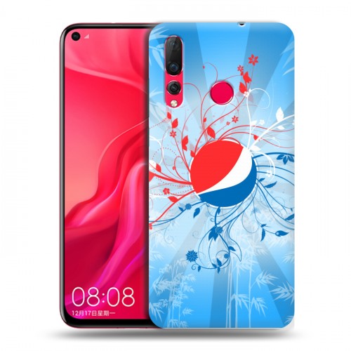 Дизайнерский пластиковый чехол для Huawei Nova 4 Pepsi