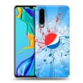 Дизайнерский пластиковый чехол для Huawei P30 Pepsi