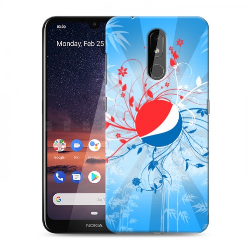 Дизайнерский силиконовый чехол для Nokia 3.2 Pepsi