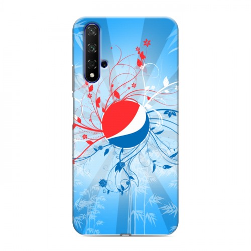 Дизайнерский силиконовый чехол для Huawei Honor 20 Pepsi