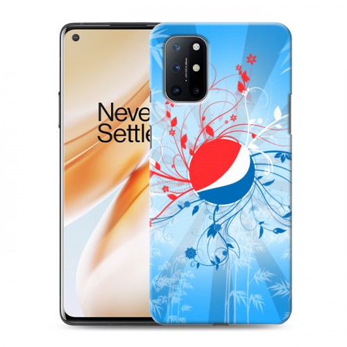 Дизайнерский пластиковый чехол для OnePlus 8T Pepsi