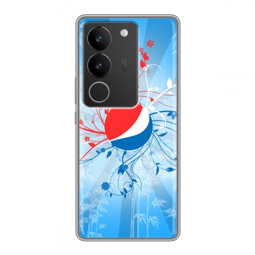 Дизайнерский силиконовый чехол для Vivo S17 Pepsi