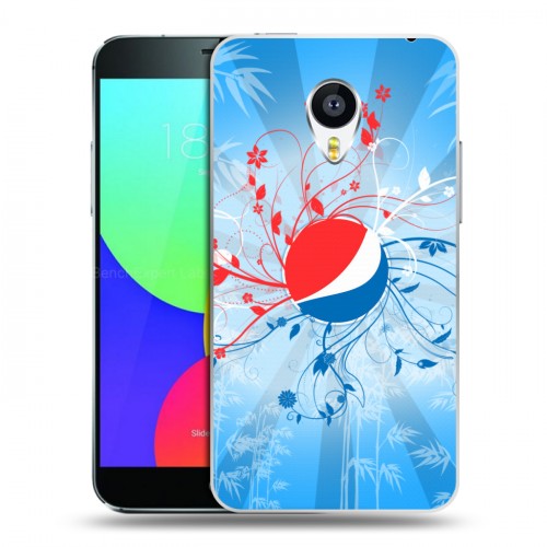 Дизайнерский пластиковый чехол для Meizu MX4 Pepsi