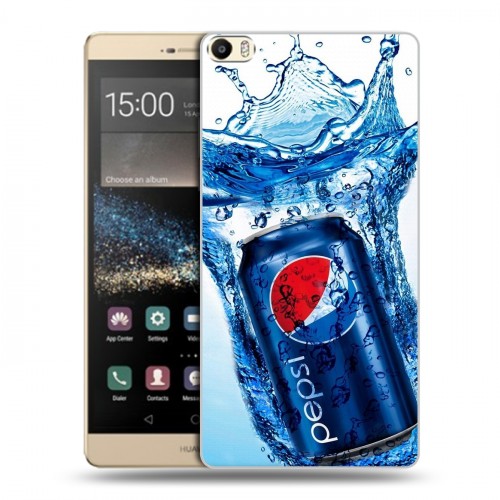 Дизайнерский пластиковый чехол для Huawei P8 Max Pepsi