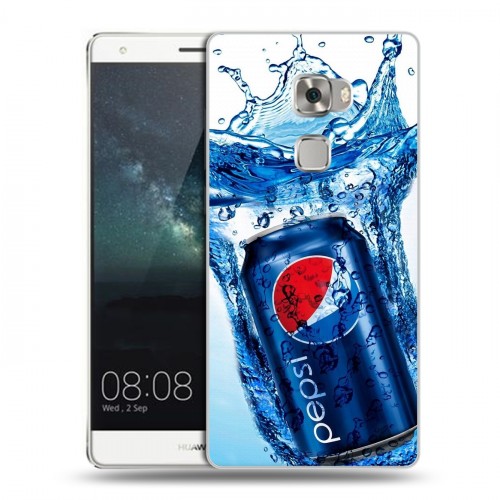 Дизайнерский пластиковый чехол для Huawei Mate S Pepsi