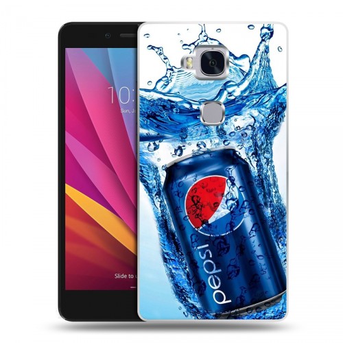 Дизайнерский силиконовый чехол для Huawei Honor 5X Pepsi