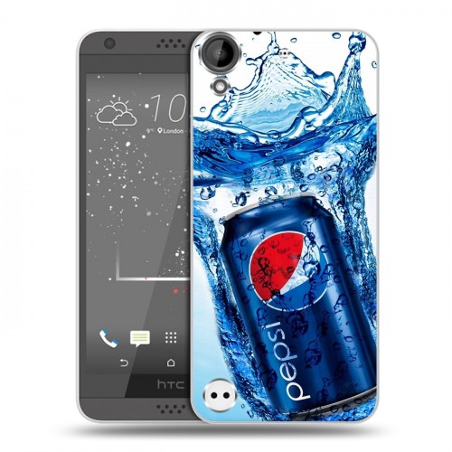 Дизайнерский пластиковый чехол для HTC Desire 530 Pepsi
