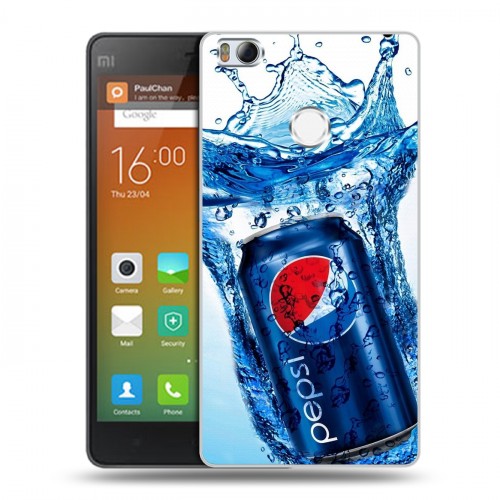 Дизайнерский силиконовый чехол для Xiaomi Mi4S Pepsi