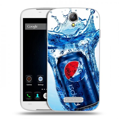 Дизайнерский пластиковый чехол для Doogee X6 Pepsi