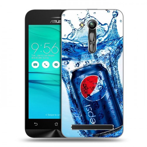Дизайнерский пластиковый чехол для ASUS ZenFone Go 4.5 ZB452KG Pepsi