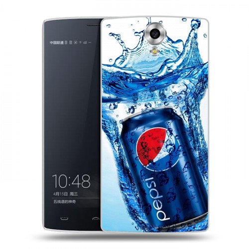 Дизайнерский силиконовый чехол для Homtom HT7 Pepsi