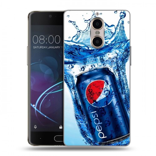 Дизайнерский силиконовый чехол для Doogee Shoot 1 Pepsi