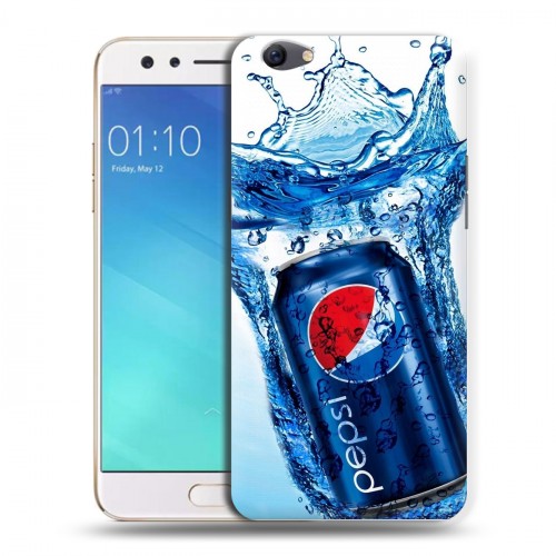 Дизайнерский силиконовый чехол для OPPO F3 Pepsi