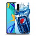 Дизайнерский пластиковый чехол для Huawei P30 Pepsi