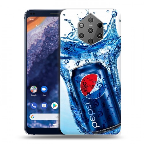 Дизайнерский силиконовый чехол для Nokia 9 PureView Pepsi