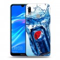 Дизайнерский пластиковый чехол для Huawei Y6 (2019) Pepsi