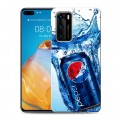 Дизайнерский пластиковый чехол для Huawei P40 Pepsi