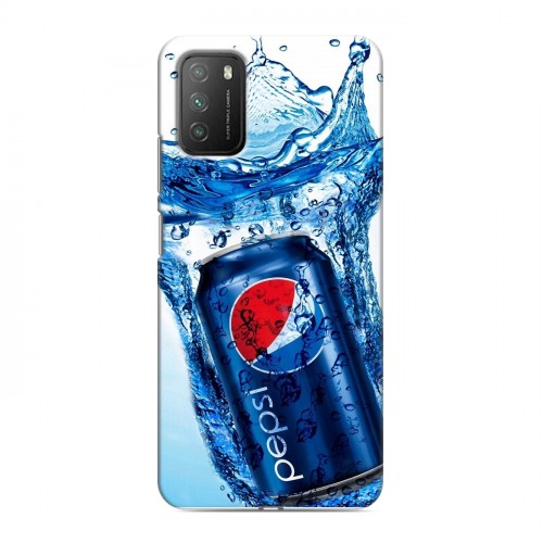 Дизайнерский пластиковый чехол для Xiaomi Poco M3 Pepsi