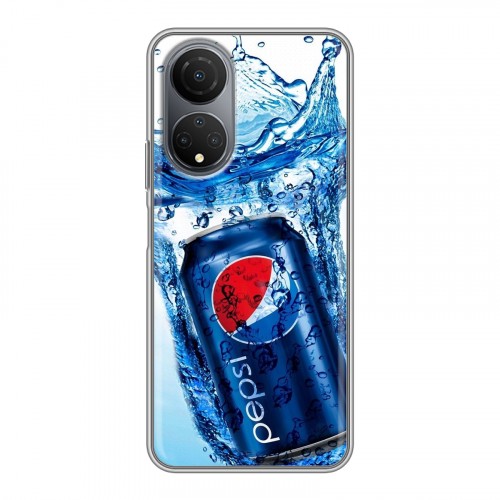 Дизайнерский силиконовый чехол для Huawei Honor X7 Pepsi