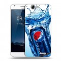 Дизайнерский пластиковый чехол для Huawei Ascend G7 Pepsi