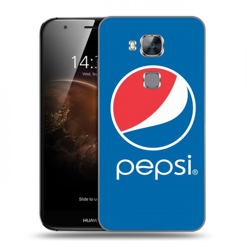 Дизайнерский силиконовый чехол для Huawei G8 Pepsi