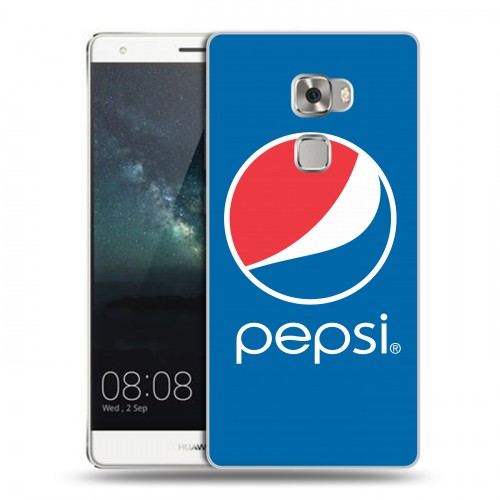 Дизайнерский пластиковый чехол для Huawei Mate S Pepsi