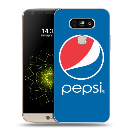 Дизайнерский пластиковый чехол для LG G5 Pepsi