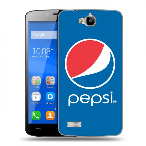Дизайнерский пластиковый чехол для Huawei Honor 3C Lite Pepsi