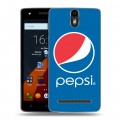 Дизайнерский силиконовый чехол для Wileyfox Storm Pepsi