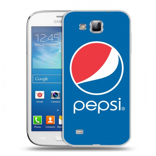 Дизайнерский пластиковый чехол для Samsung Galaxy Premier Pepsi