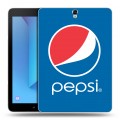 Дизайнерский силиконовый чехол для Samsung Galaxy Tab S3 Pepsi