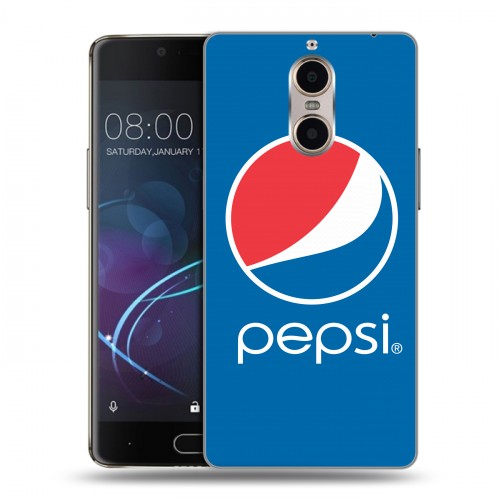 Дизайнерский силиконовый чехол для Doogee Shoot 1 Pepsi